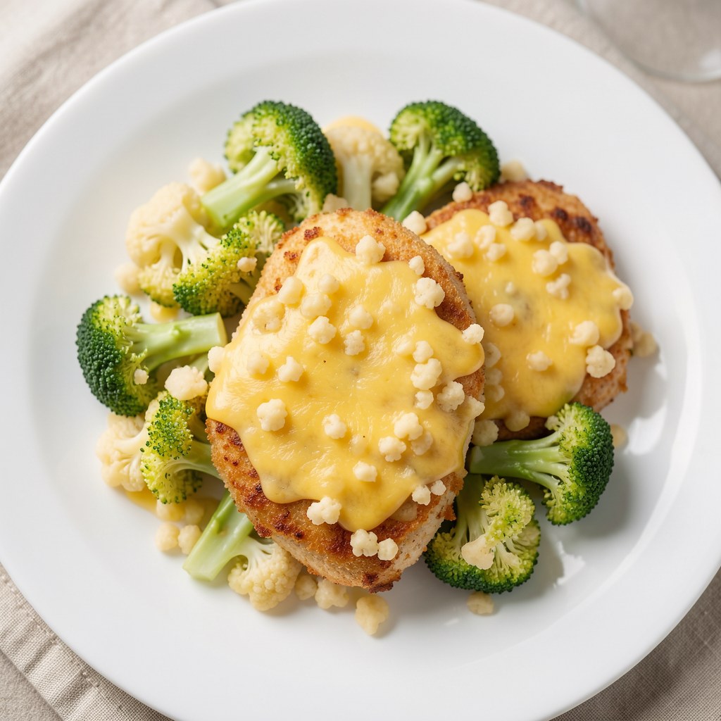 Pierś kurczaka w kołderce serowej