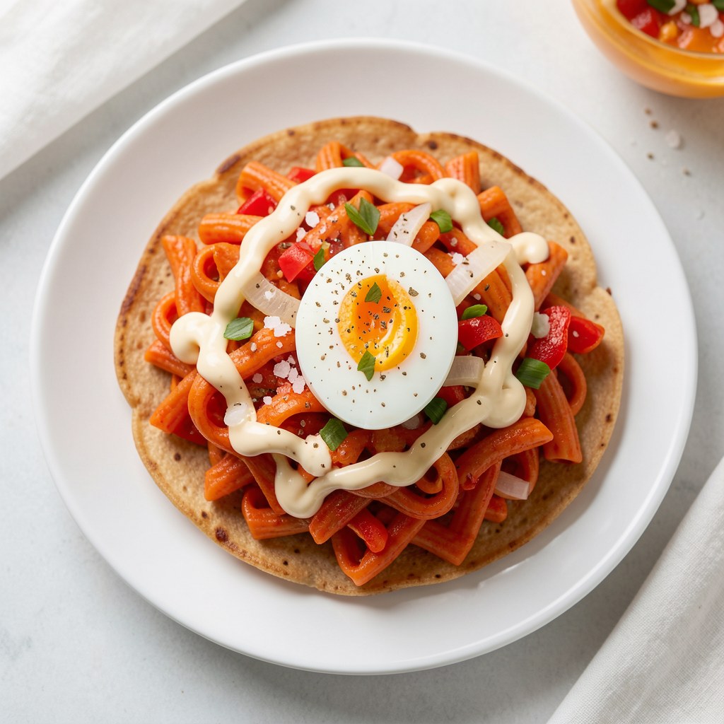 czerwona pasta kanapkowa