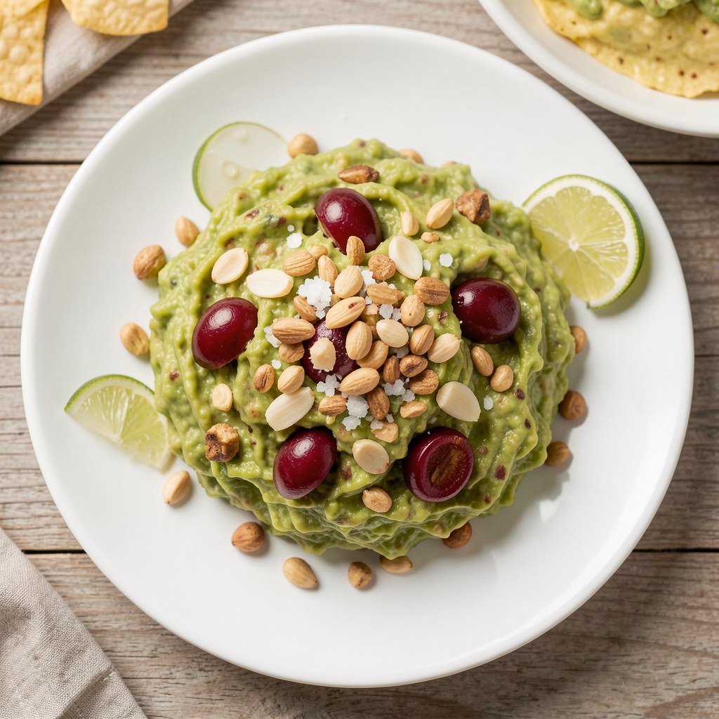 Guacamole z orzechami