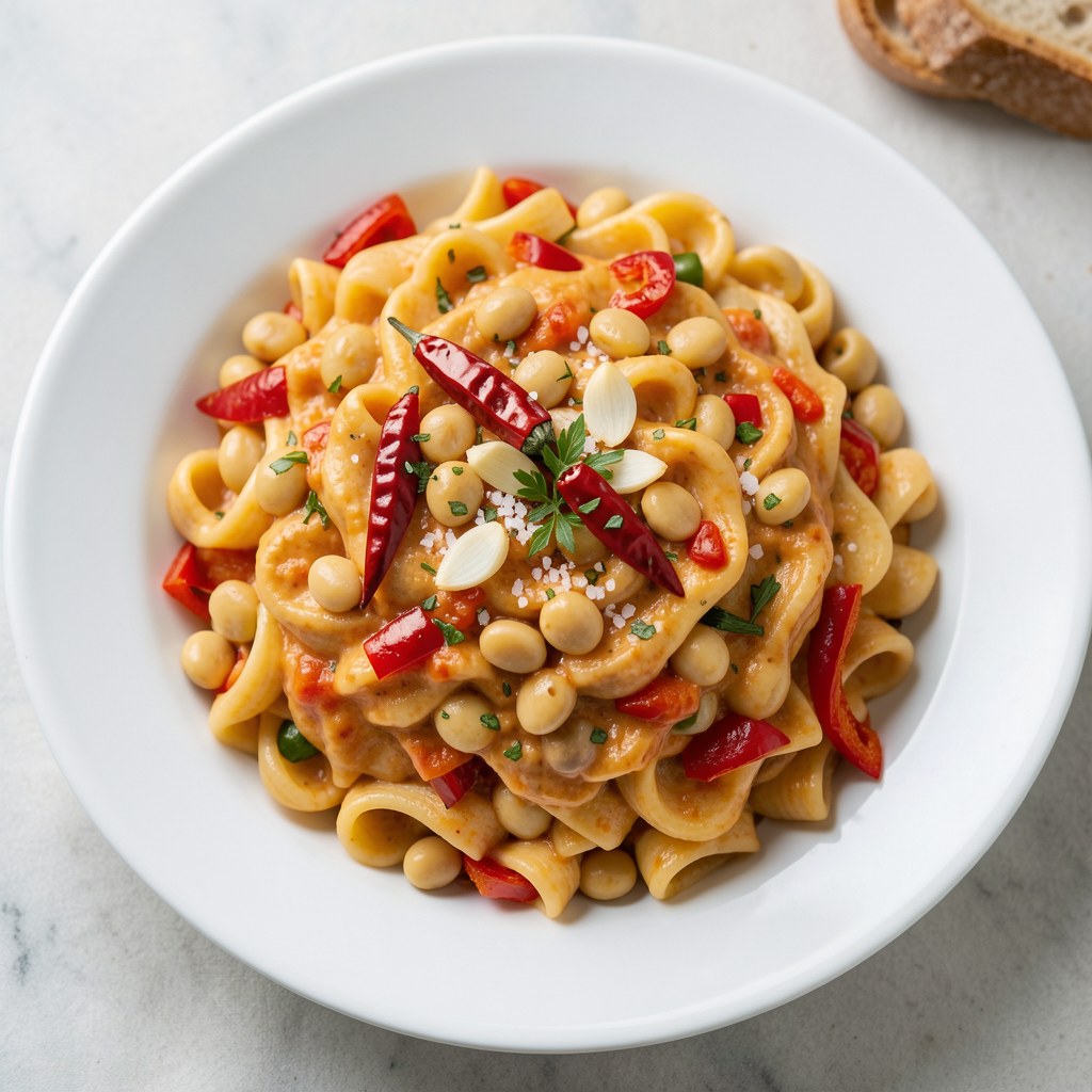Pasta fasolowo - paprykowa