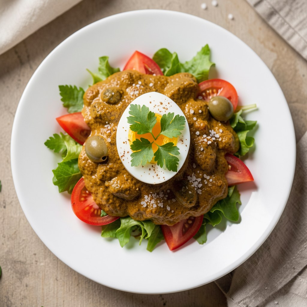 Sos curry do sałatek