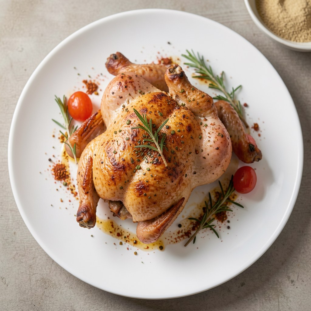 Kurczak - przygotowanie tuszki do pieczenia