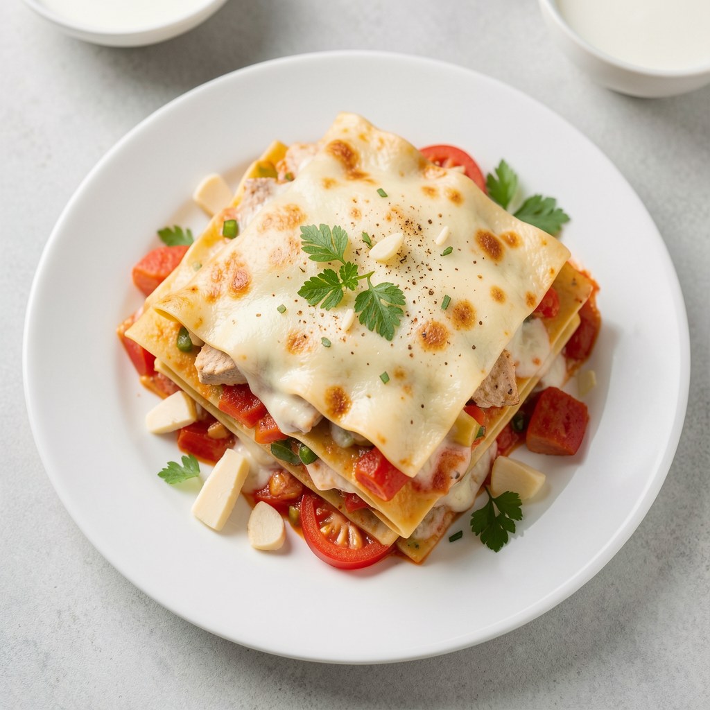 Lasagne z kurczaka