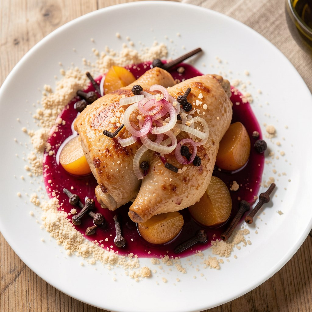 Wątróbka ze śliwkami