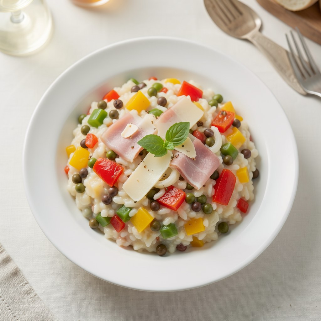 Pożywne risotto z warzywami