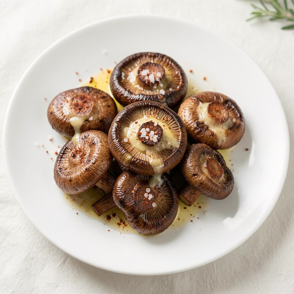 Obsmażane pieczarki