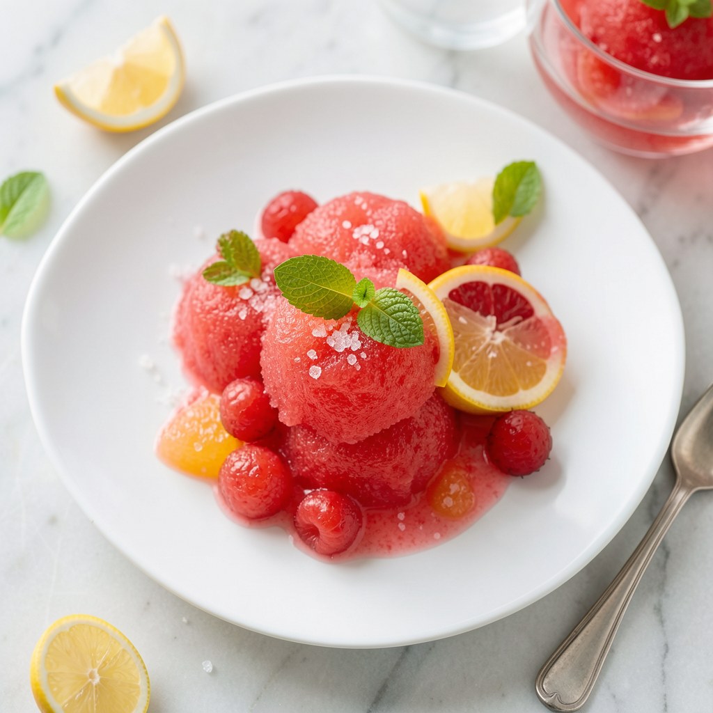 Granita truskawkowa
