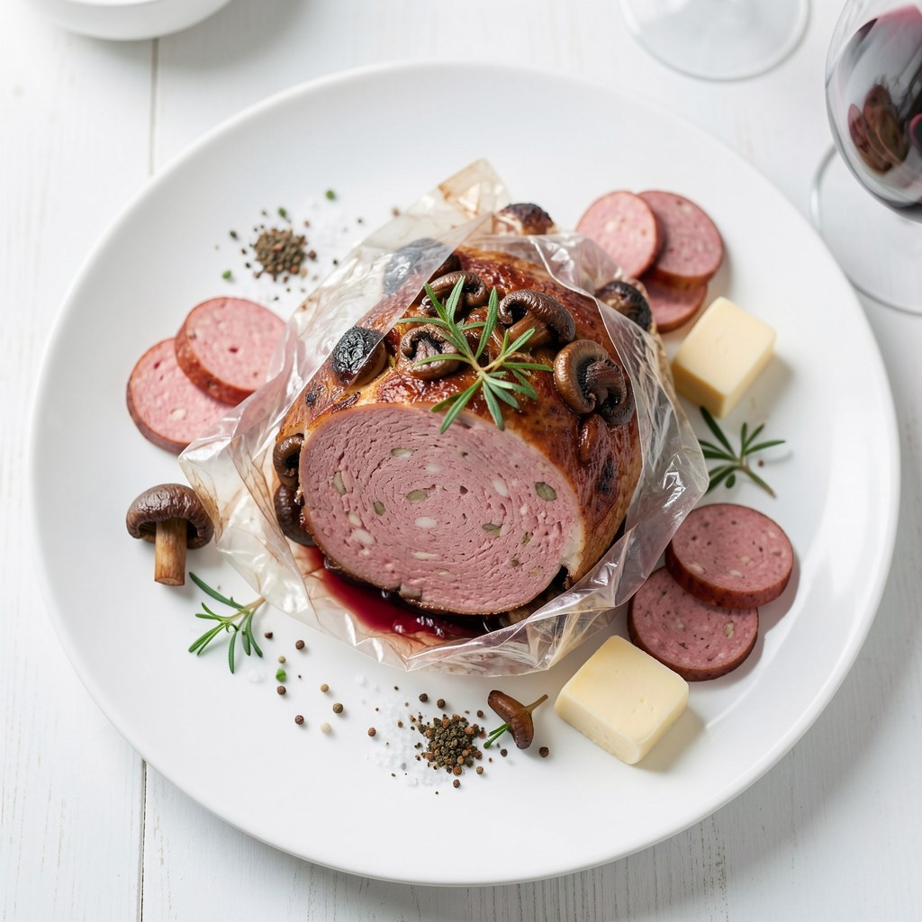 Pieczeń z mortadeli