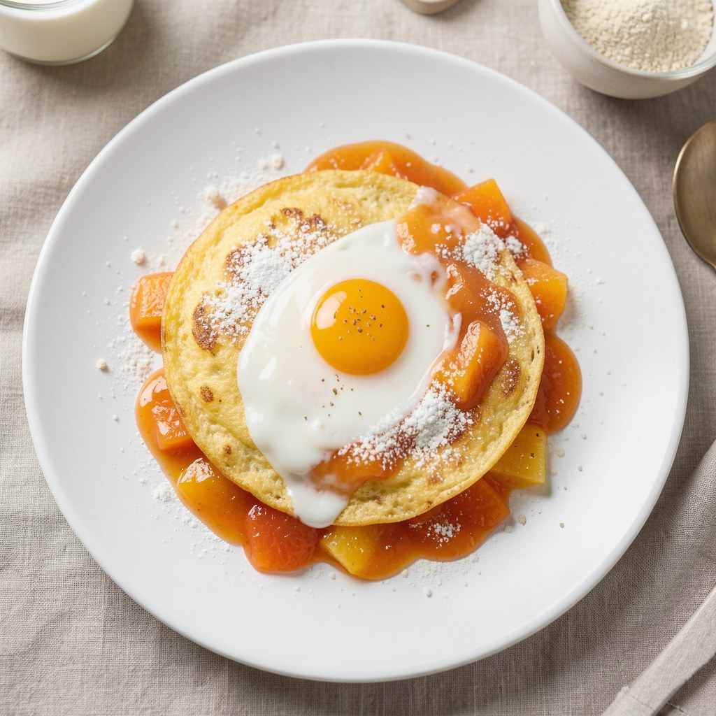 Omlet z sokiem