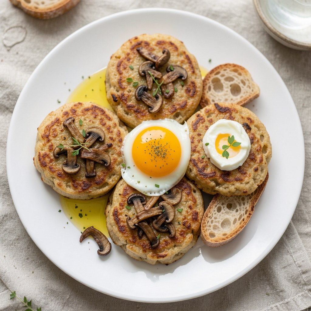 Grzybowe kotleciki mojej mamy