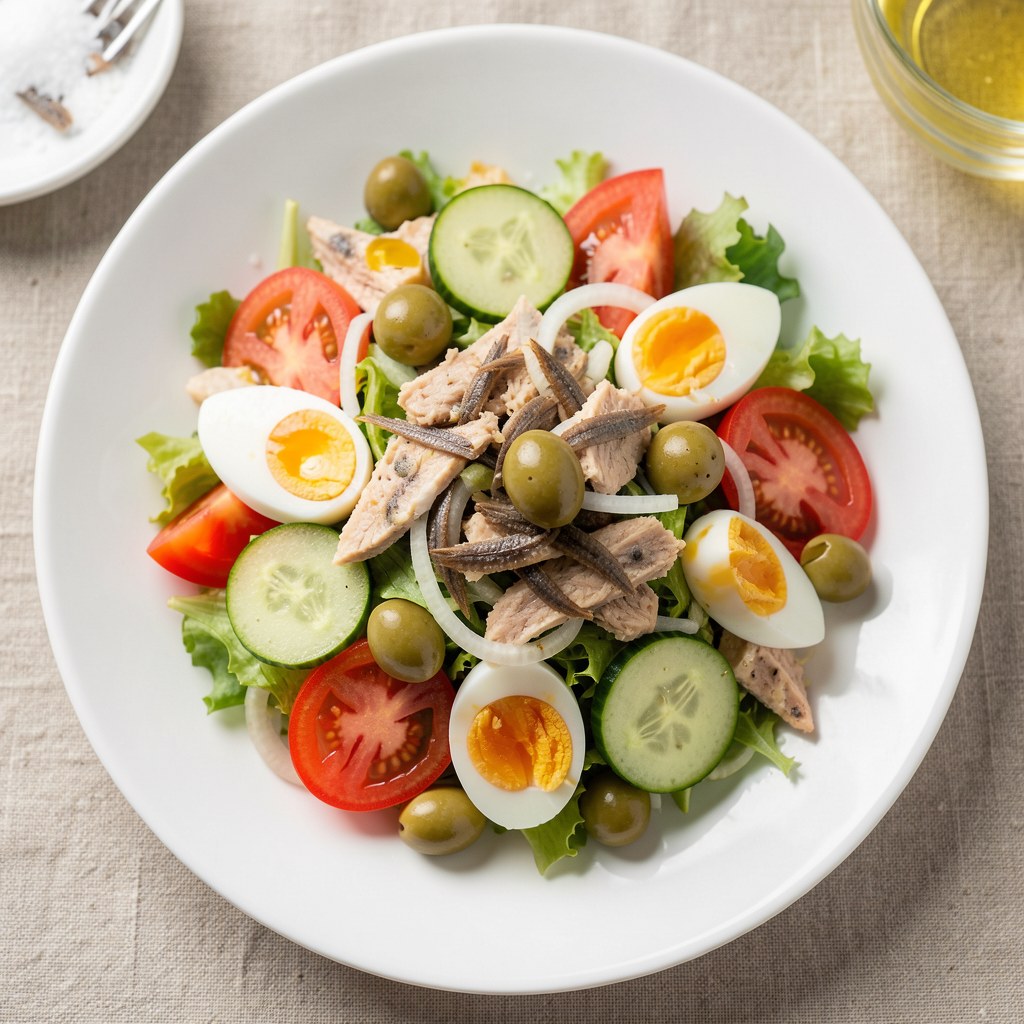 salatka z tuńczykiem