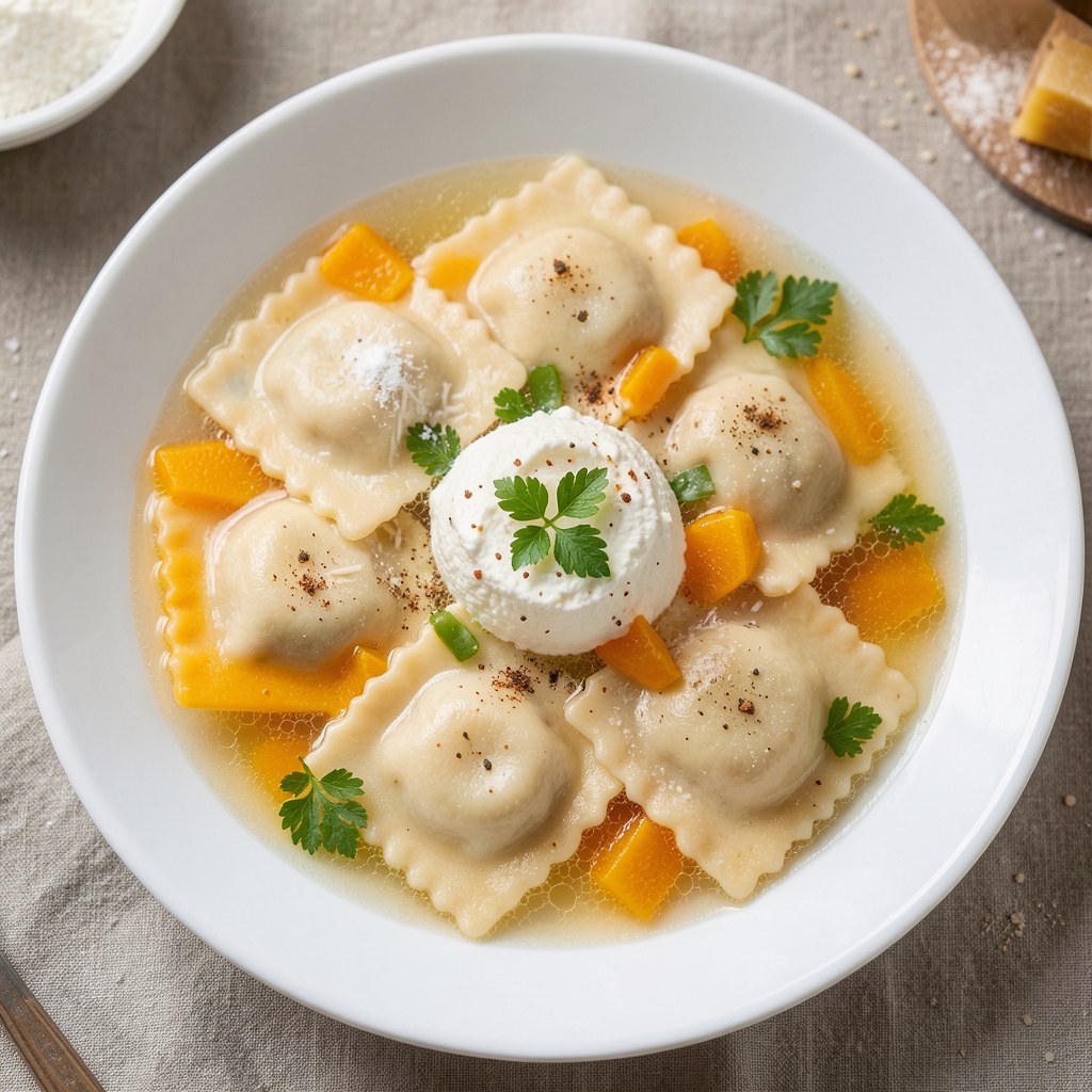Ravioli z dynią