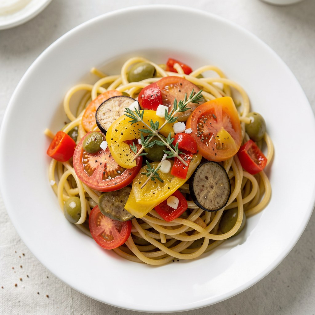 oliwkowy sos do spaghetii