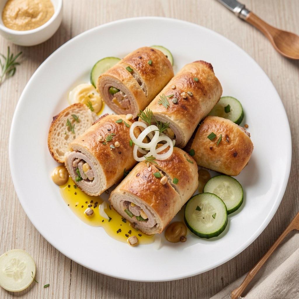 Roladki w chlebie