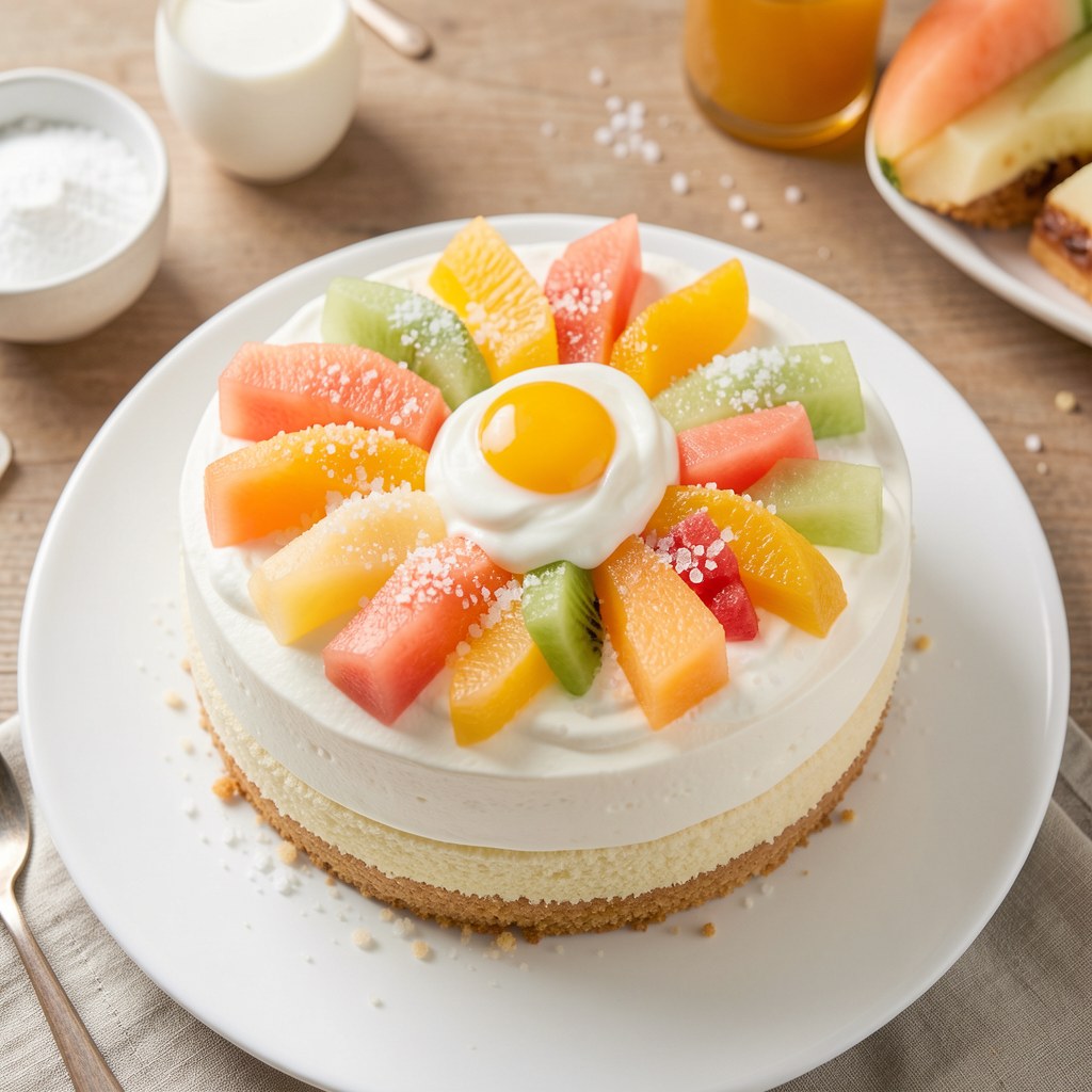 Tort arbuzowo-melonowy