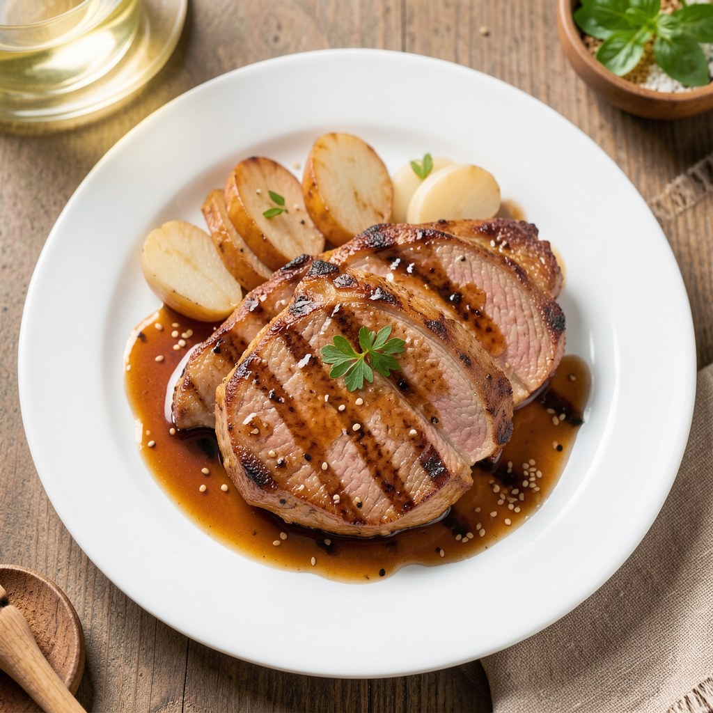 STEK Z PIERSI KURCZAKA NA GRILLU
