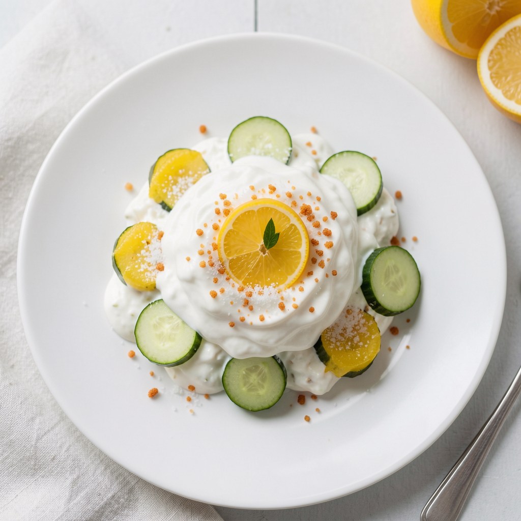 Mizeria ze śmietaną