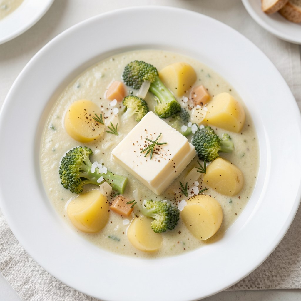 Brokułowa z pleśniakiem