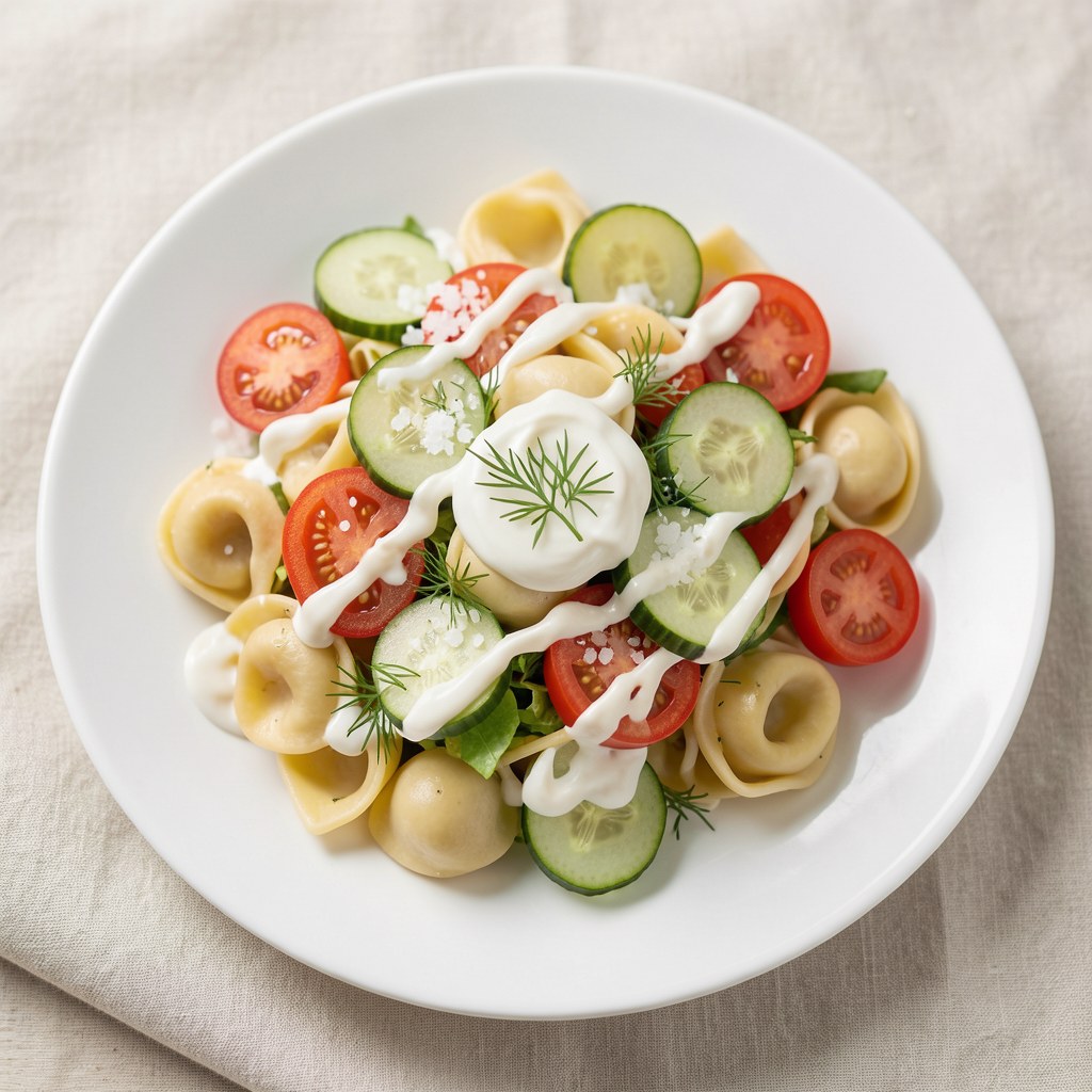 Sałatka z tortellini