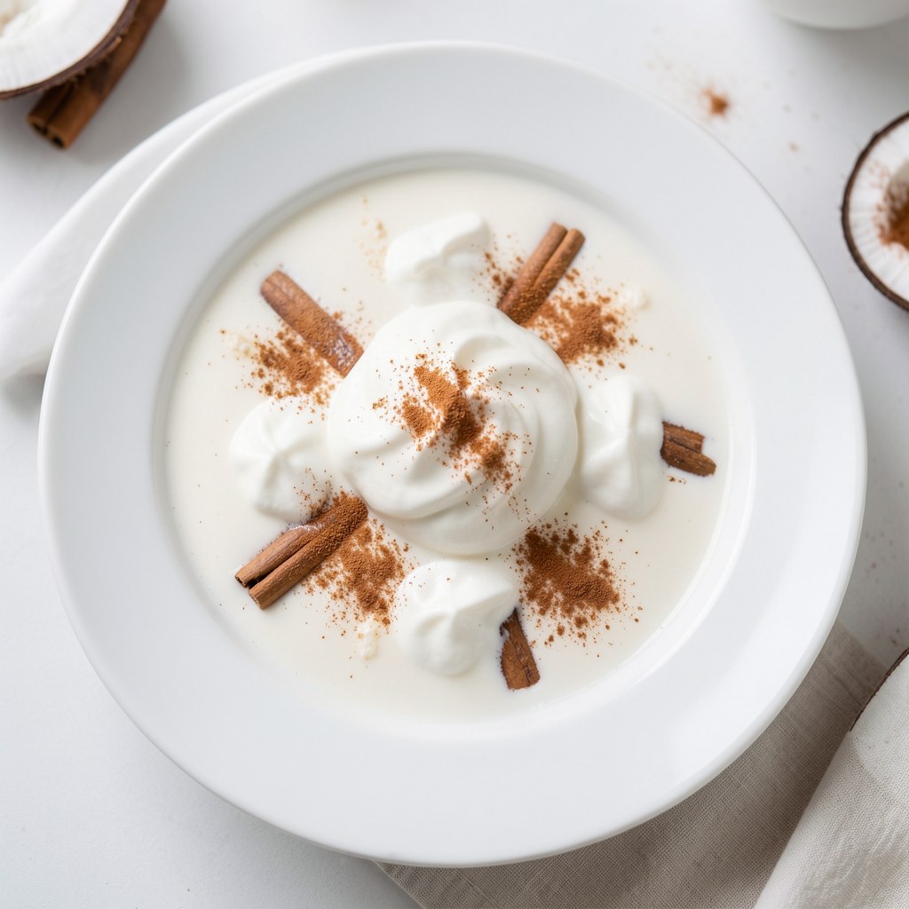 Rozgrzewające mleko kokosowe