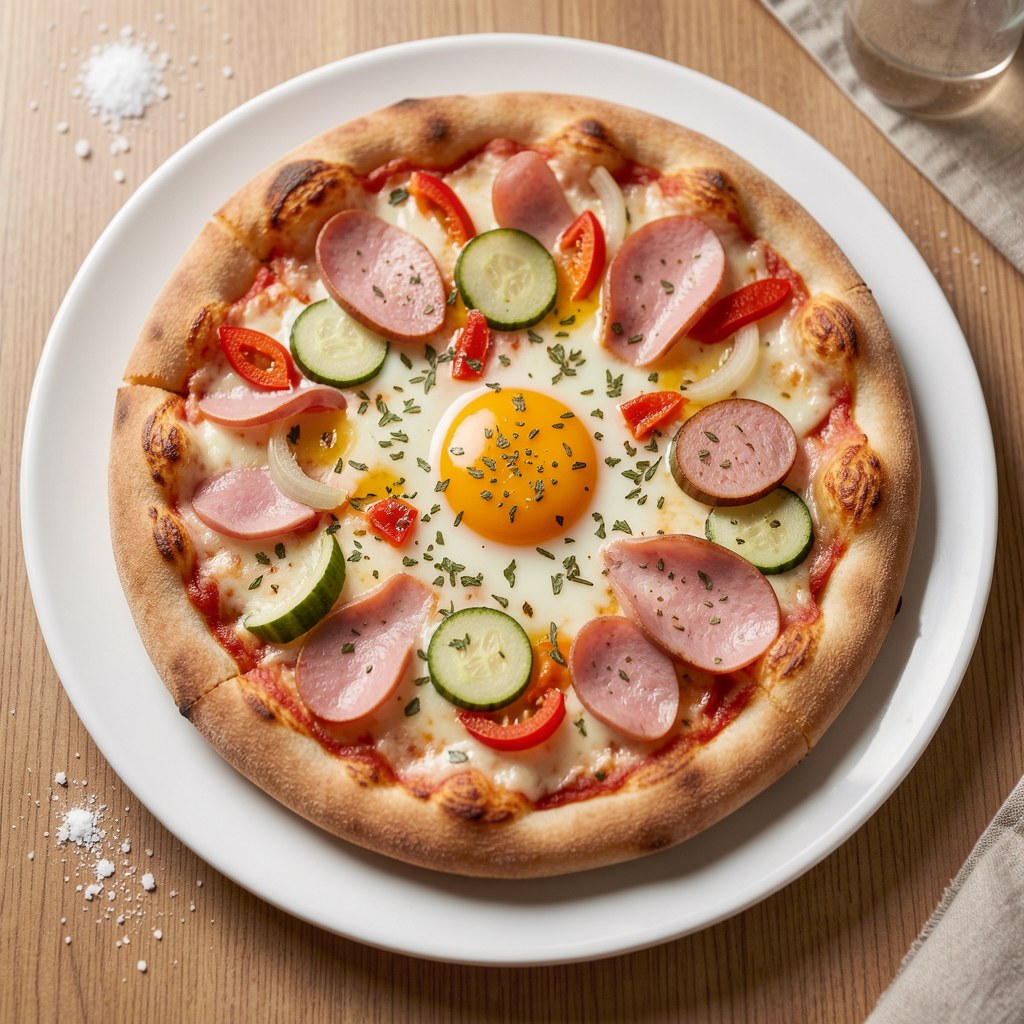 Pizza smażona na patelni
