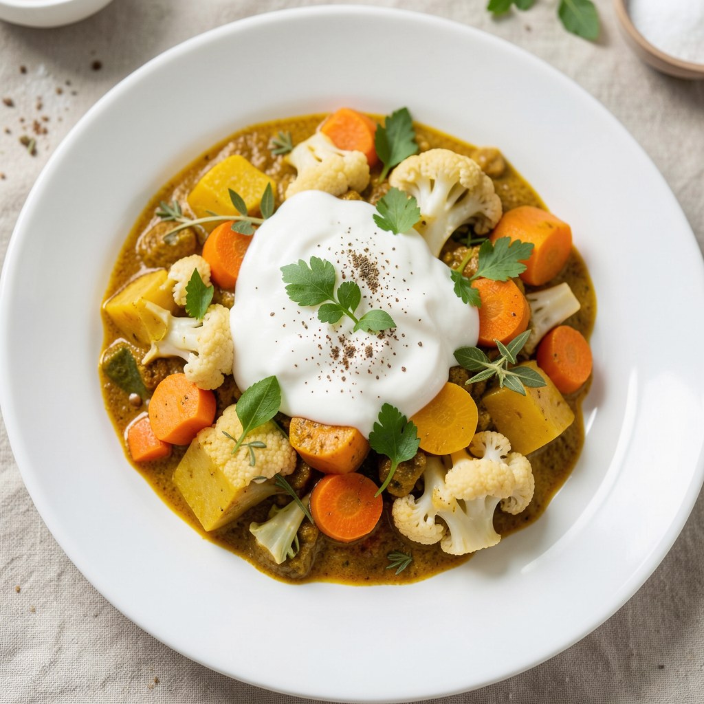 Warzywna potrawka z curry