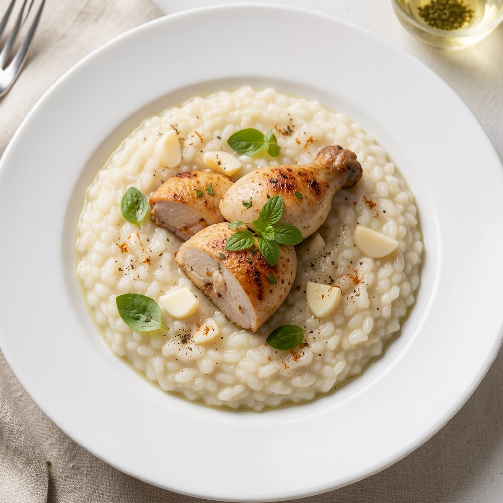 Risotto z kurczakiem