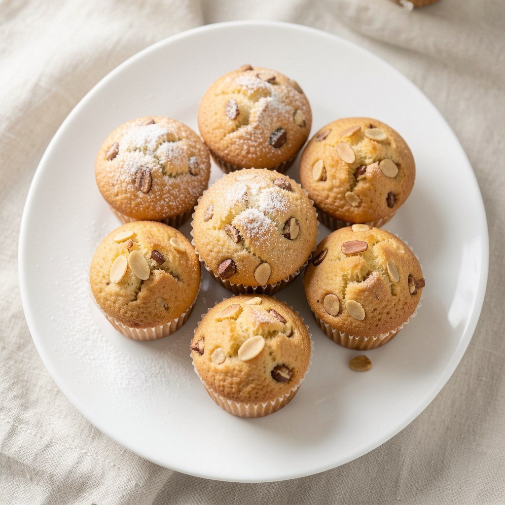 Orzechowe muffinki