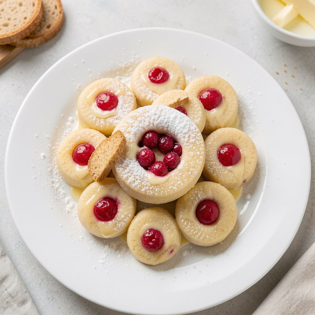 Knedle z truskawkami