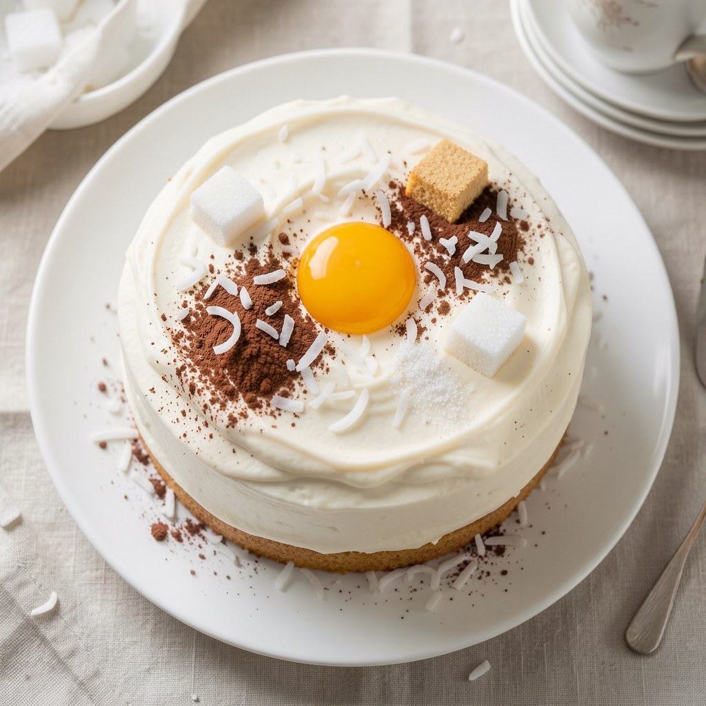 Szybki tort kokosowy