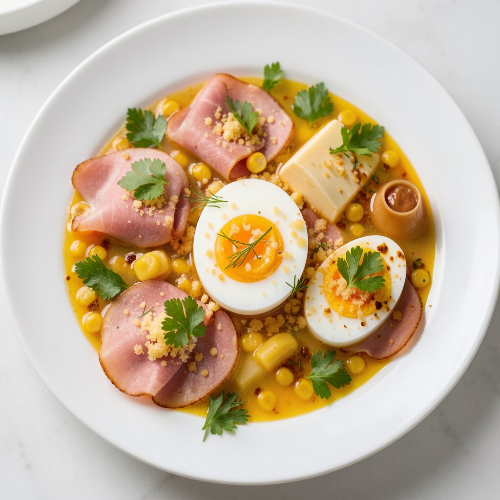 Jaja w kolorowym sosie