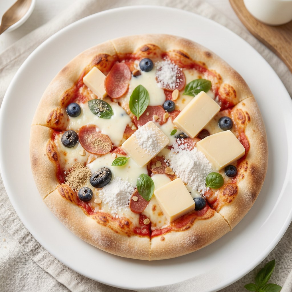 Ciasto na pizze z zsiadłym mlekiem