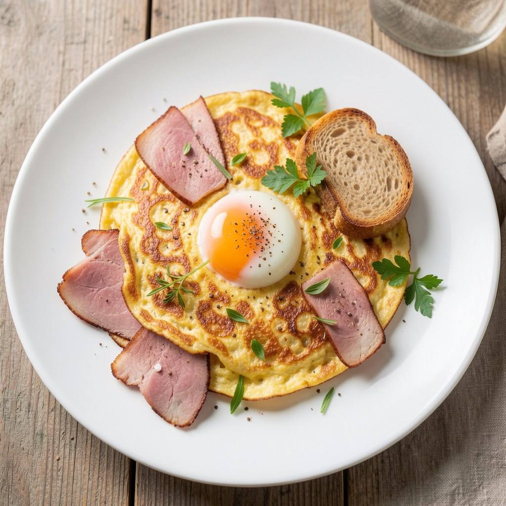 Chrupiący omlet