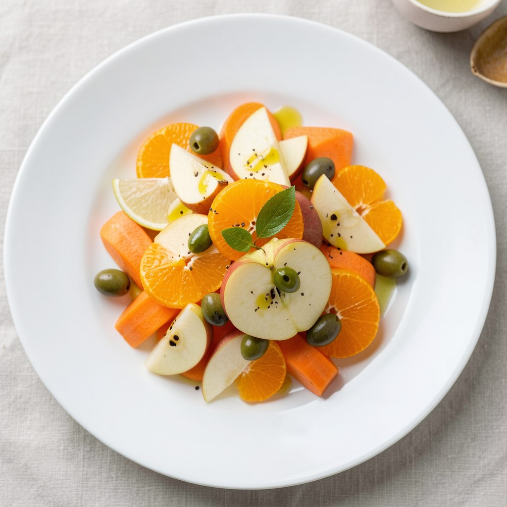 Surówka z pomarańczą