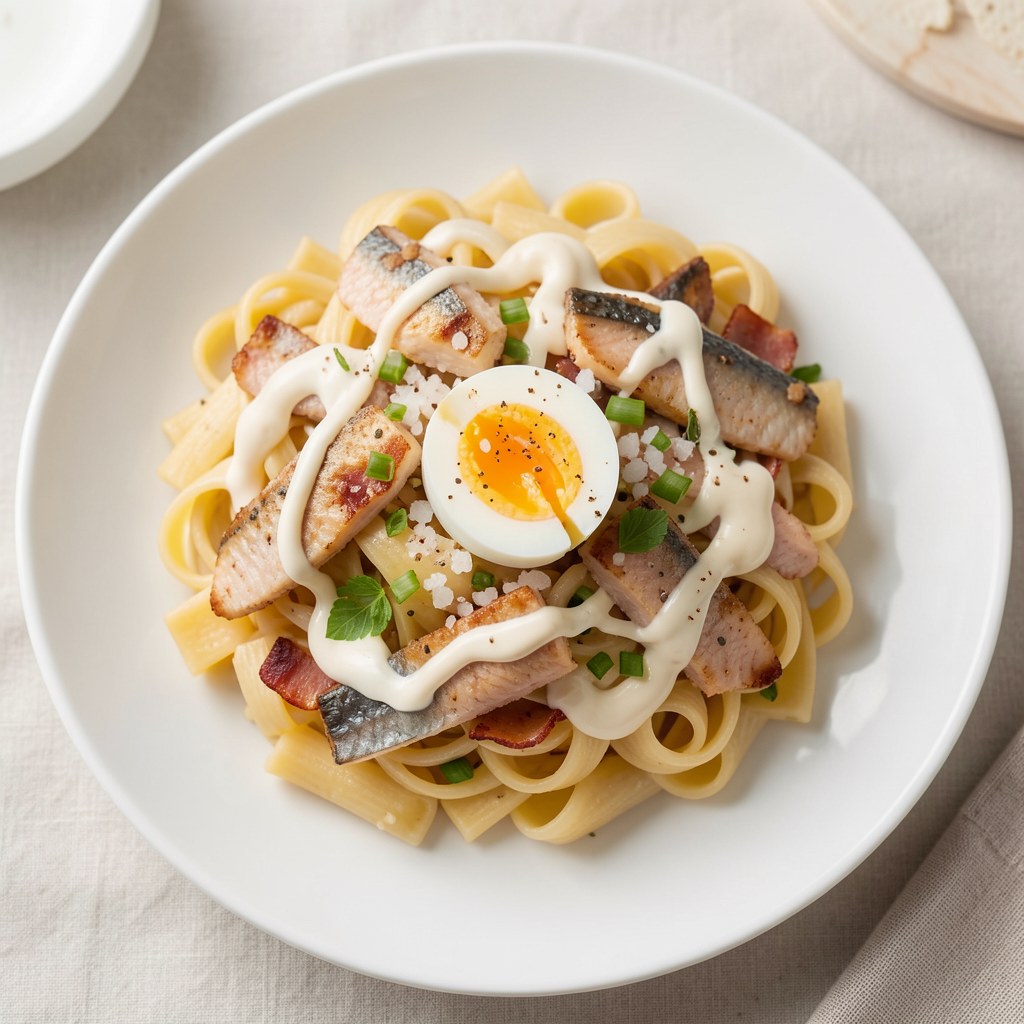 Pasta z makreli wędzinej - wersja 1