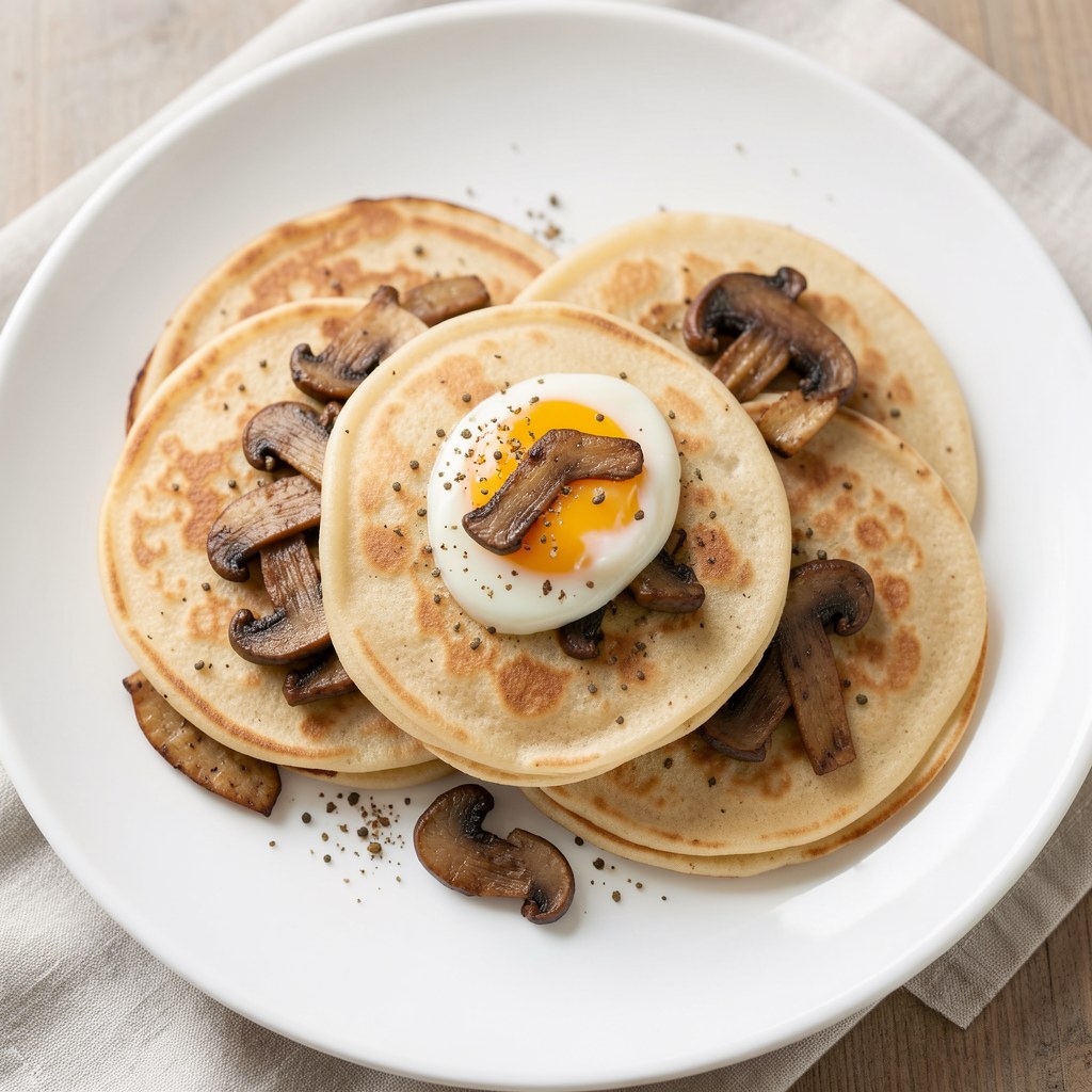 Naleśniki z grzybami