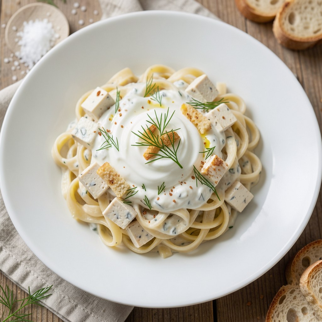pasta jogurtowa z rzodkiewkami