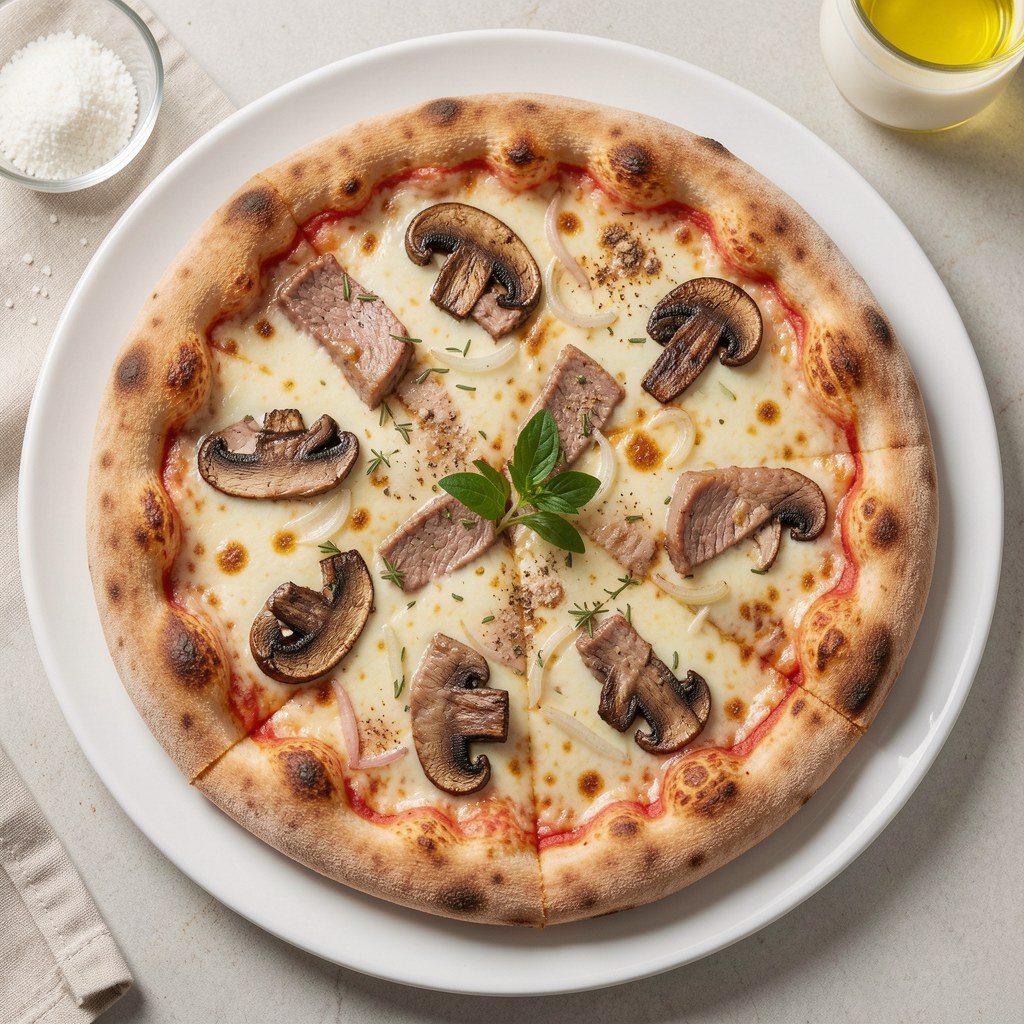 pizza II z dodatkami
