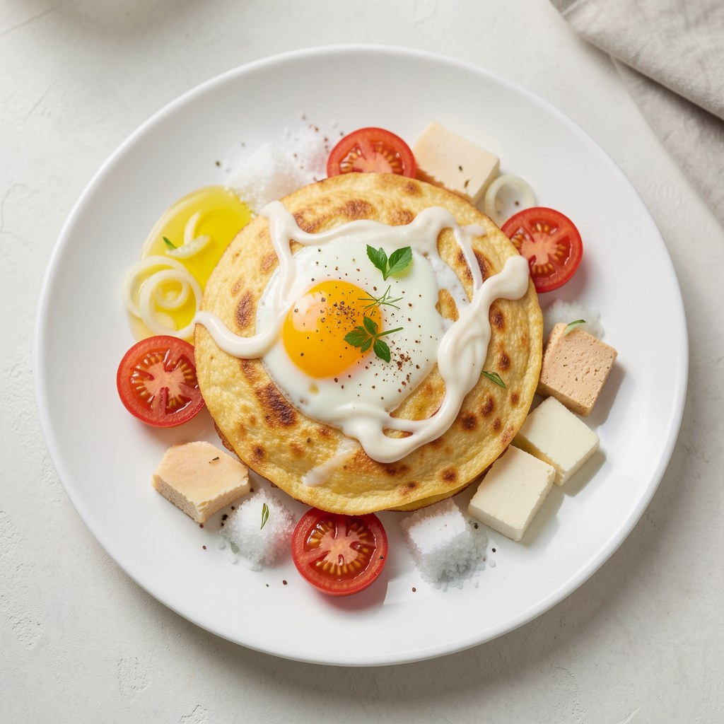Omlet z kurczakiem