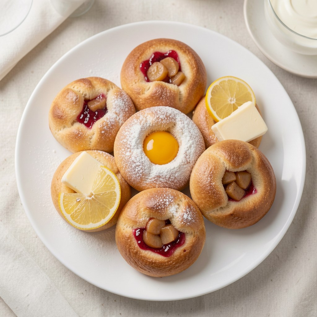 Rogaliki krucho-drożdżowe, bardzo proste!