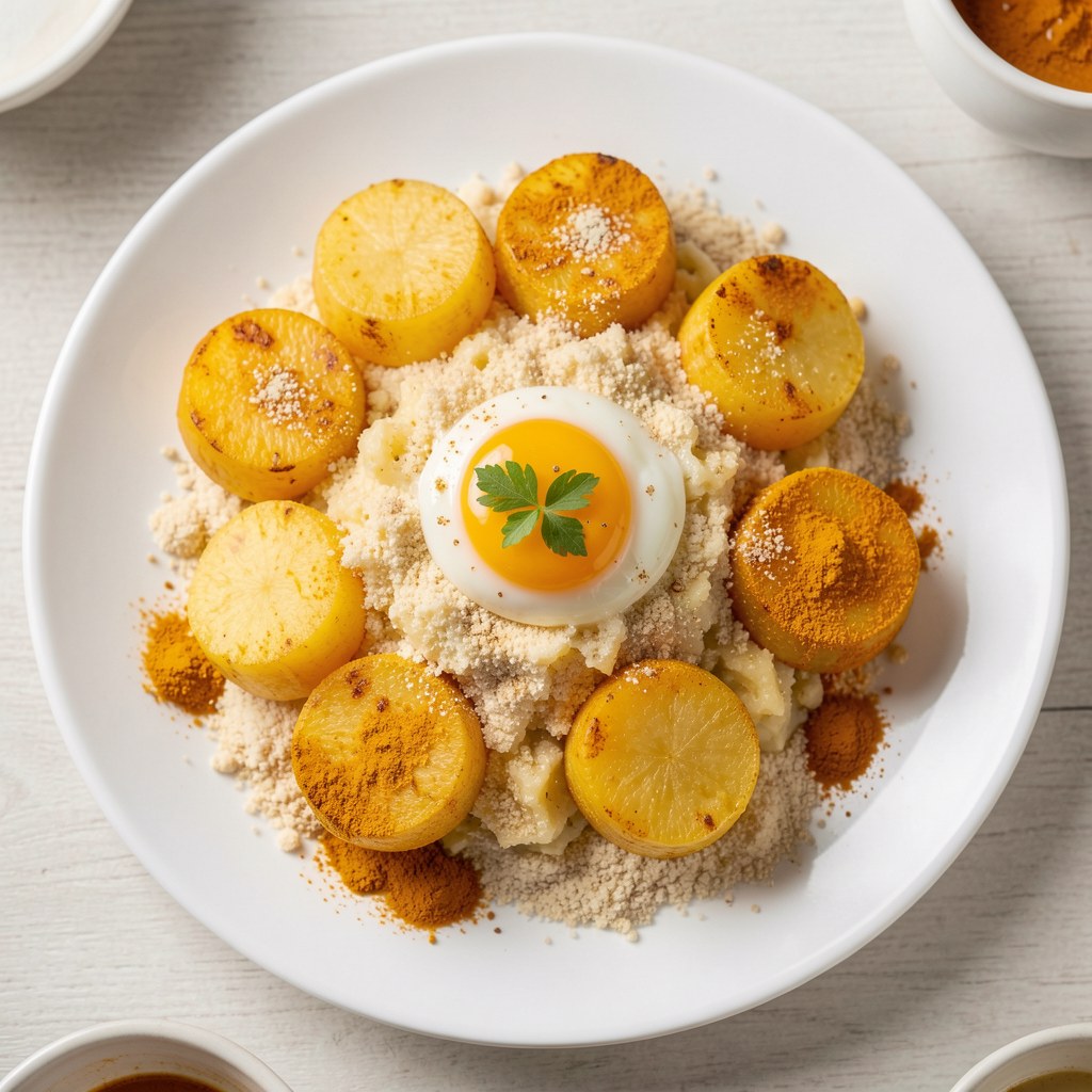 Kopytka dyniowo - ziemniaczane