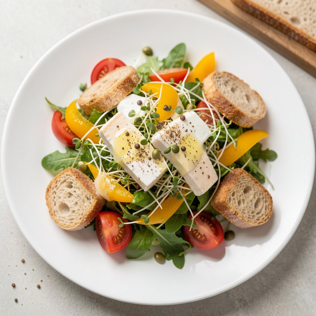 Kiełkująca sałatka