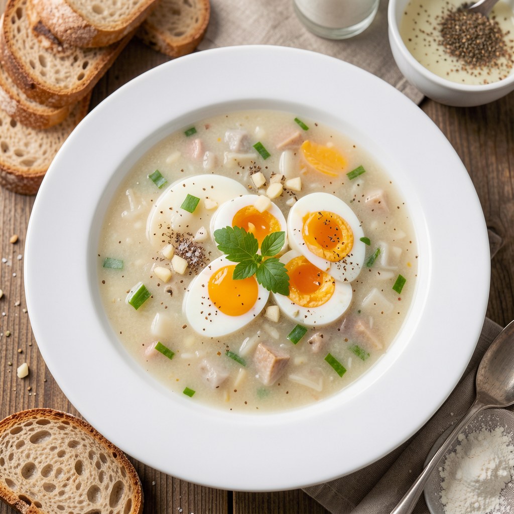 Żurek z jajkami