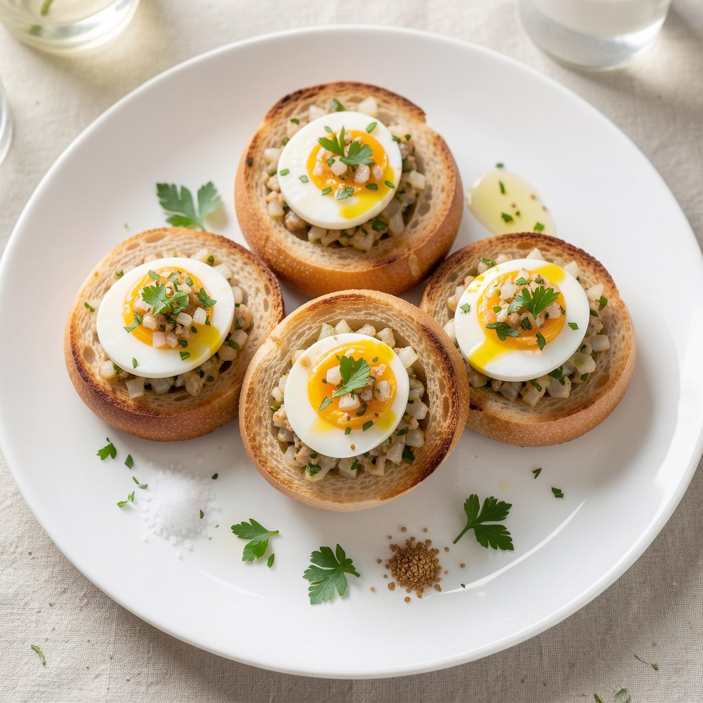 Jaja faszerowane /na gorąco/