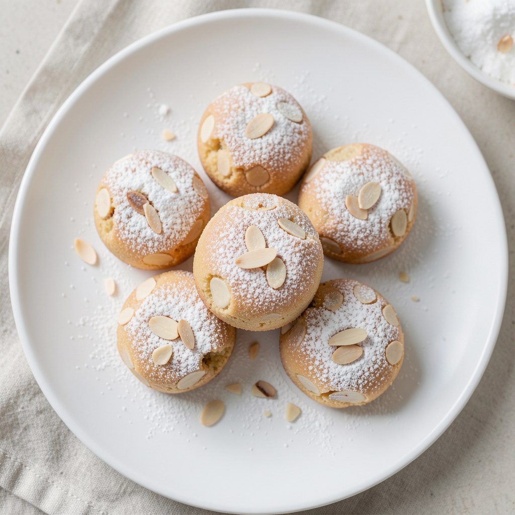 Almendrados - migdałowe ciasteczka