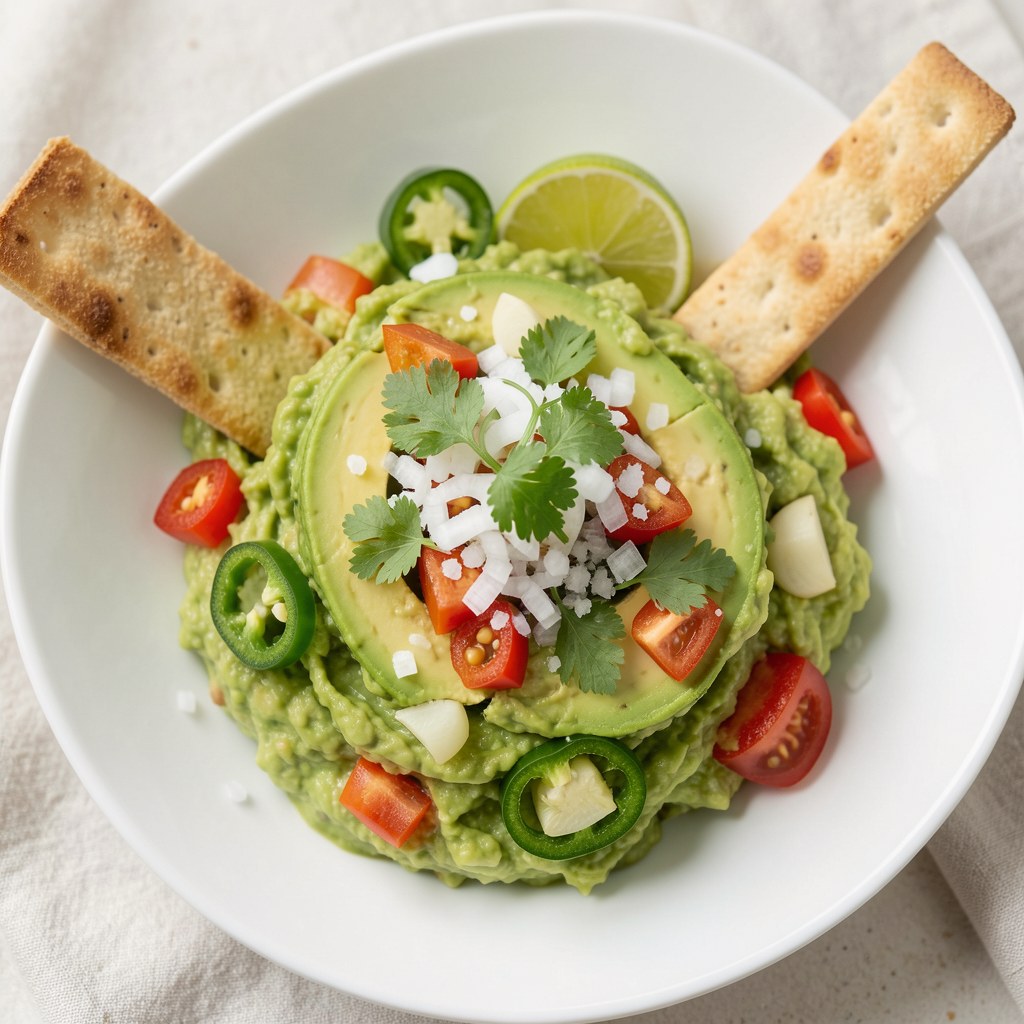 Guacamole ze świeżego avokado