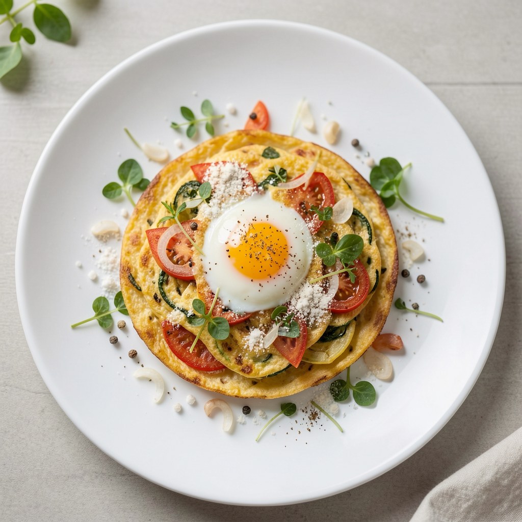 A\'la omlet warzywny II