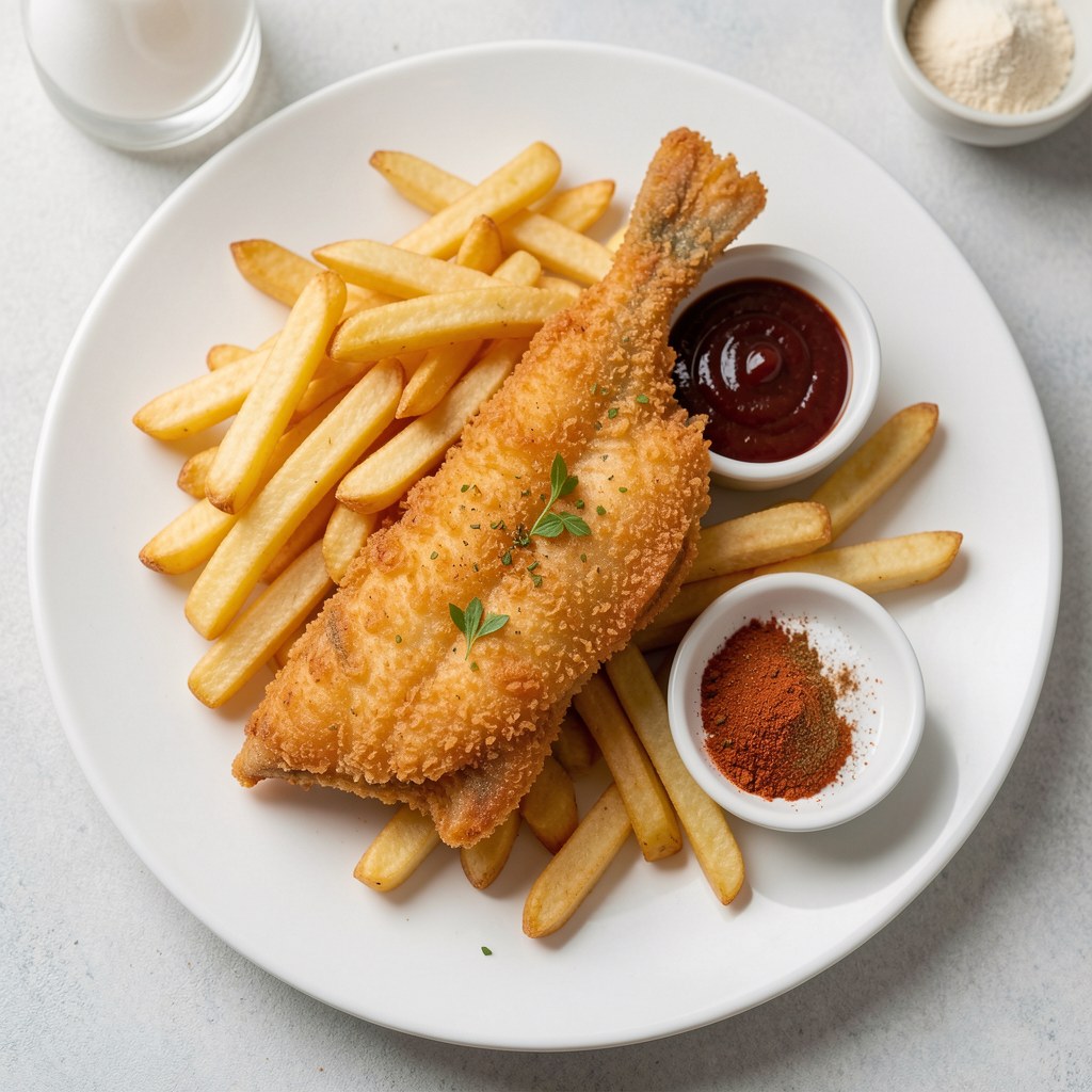 Fish and chips czyli ryba z frytkami