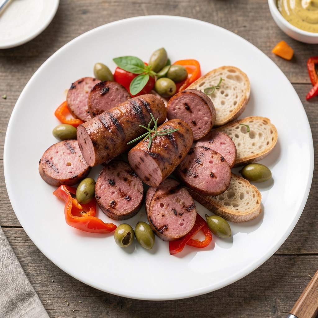 kiełbasa regionalna grillowana