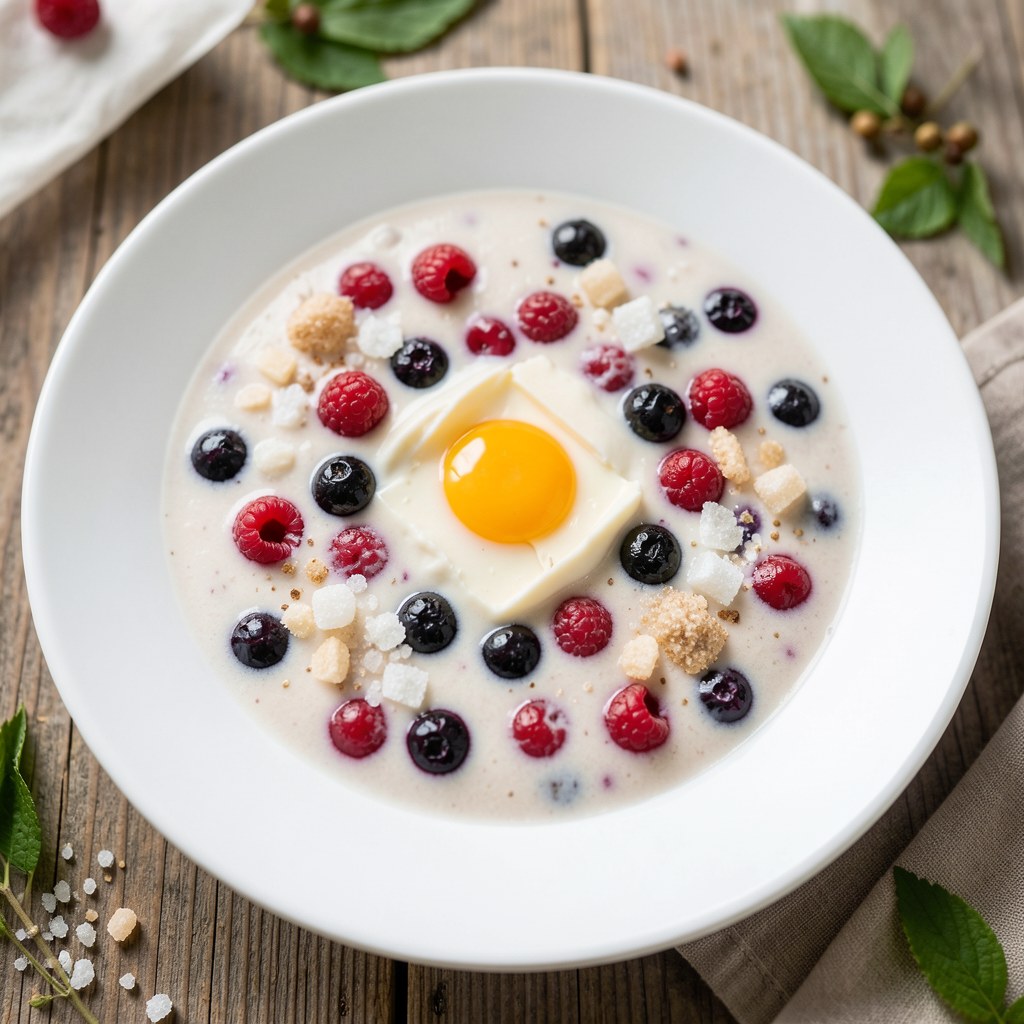 Zupa z owoców leśnych